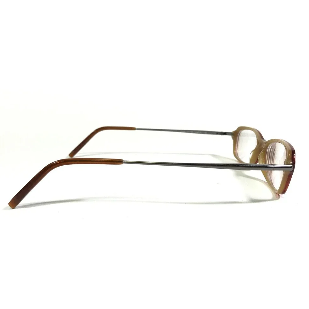 Anne Klein 8023 K5159 Eyeglasses Frames Brown Grey Rectangular 49-16-135